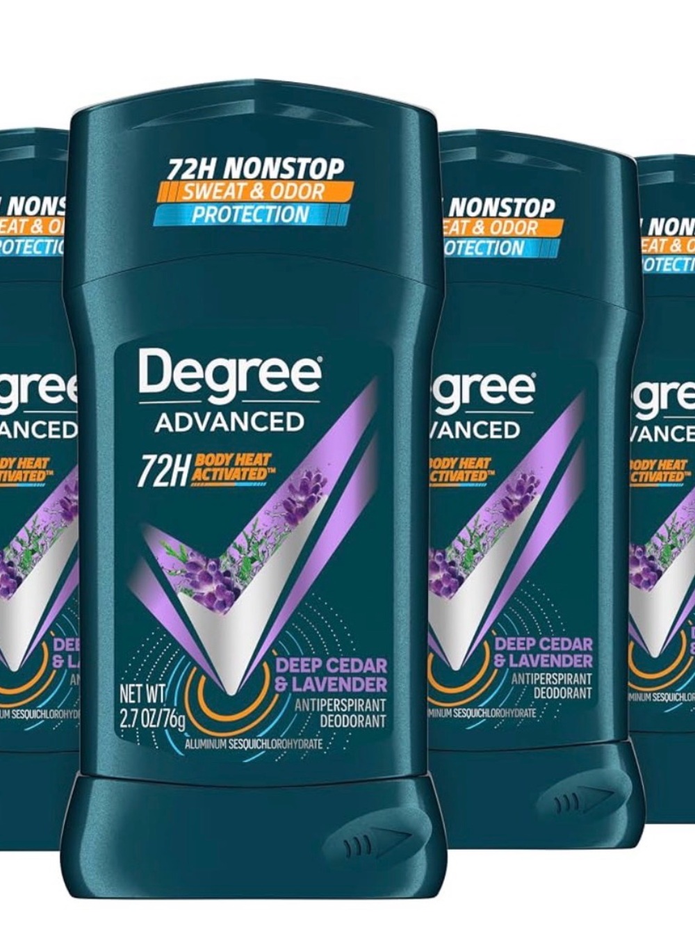 Degree Advanced 72H Antiperspirant Deodorant - Deep Cedar & Lavender